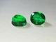 Лабораторный изумруд пара 17.5 cts (223749) - изображение 5