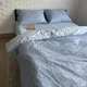 Комплект постільної білизни Ell Home (турецький ранфорс) Provance блакитний сімейний 50/70 4 нав - зображення 4