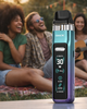 Многоразовая Pod-система Smok Novo GT Blue Purple Смок Ново дисплей 1300 мАч электронка до 30 Вт ударопрочный пластик 2 мл премиальный дизайн розово голубая - изображение 3