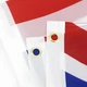 Великобританія RESTEQ британський прапор Union Jack 150х90 см поліестер інтер'єрний прапор декор для бару офісу заходів - зображення 4