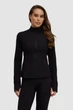 Жіноча спортивна кофта AVECS чорна з технологією 4-Way Stretch 50642/1 S - изображение 1