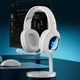 Игровые беспроводные наушники MCHOSE G9 Pro WHITE, 2.4 GHz/Bluetooth, микрофон, USB-C, низкая задержка - изображение 4