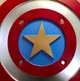 Игрушечный резиновый щит Captain America RESTEQ 1:1. Мягкий щит Капитана Америки 45 см - изображение 8