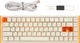 Геймерська магнітна клавіатура DAREU COOL68 White-orange Дротова, RGB Підсвічування, lightbox, 68 keys, 8000Hz/s., Switch 0.1mm. Rapid Trigger UA + ENG - зображення 1