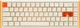 Геймерська магнітна клавіатура DAREU COOL68 White-orange Дротова, RGB Підсвічування, lightbox, 68 keys, 8000Hz/s., Switch 0.1mm. Rapid Trigger UA + ENG - зображення 2