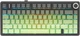 Бездротова ігрова механічна клавітура Aula F75 Contour lines Green 75%, Hot-Swap, RGB, 2.4GHz/Bluetooth/USB - изображение 2