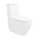 Унитаз напольный Qtap Evia Ultra Quiet 630×350×795 мм с сиденьем Soft-close, White QTEVI27W49258 - изображение 1