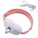 Умный лазерный ошейник для кошек инфракрасная игрушка Cat collar розовый - изображение 2