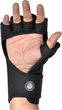 Тренувальні рукавиці RDX GRAPPLING GLOVES NEW AURA F17 чорний, синій Унісекс L - зображення 4
