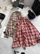 Рубашка женская с рюшами бордовая 42-48 с1525.1307 - изображение 8