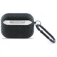 Чехол для наушников BMW Carbon Metal Logo для AirPods Pro 3 Black (BMAP3WMPUCA2) - изображение 2