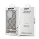 Чехол DKNY Checkered Mono Pattern для iPhone 13 Pro Max 6.7" Beige with MagSafe (DKHMP13XHCPTSE) - изображение 8
