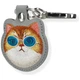 Чохол-брелок Nimmy для AirTag Glasses Cool Cat Gray (N-YJ-YSK-05) - зображення 3