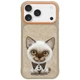 Etui Nimmy Big Eyed Pet 2.0 Cat do iPhone 17 Beige (6971080313462) - obraz 1