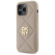 Чехол DKNY Quilted Stack Logo для iPhone 14 Pro Max Beige (DKHCP14XPQDSLE) - изображение 2