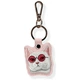 Чехол-брелок Nimmy для AirTag Glasses Cool Cat Pink (N-YJ-YSK-04) - изображение 1