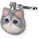 Чохол-брелок Nimmy для AirTag New Big Eyed Pet 2.0 Cat Gray (N-XDY-YSK-023) - зображення 4