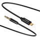 Кабель Baseus Yiven USB-C to 3.5mm Jack 1.2m Black (CAM01-01) - изображение 1