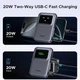 Портативное зарядное устройство Ugreen UNO PB572 10000mAh 20W Qi Grey with MagSafe (45694187624327327) - изображение 3