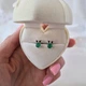 Серебряные серьги гвоздики на закрутках Сова с Черными глазками серебро 925 пробы Родированное 5846р 2.00г - изображение 4