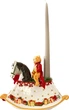 Підсвічник Villeroy & Boch Christmas Toy's Ведмедик на гойдалці-коні 21.5 x 8.7 x 16.9 см (4003686429345) - зображення 2