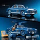 Машинка-конструктор Hot Wheels Brick Shop Mercedes-Benz 300 SL (HWW25) - зображення 3