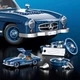 Машинка-конструктор Hot Wheels Brick Shop Mercedes-Benz 300 SL (HWW25) - зображення 5