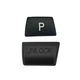 Накладки на кнопки “P/Unlock” АКПП bmw f01 f10 f20 f30 f25 F15 F16 - изображение 2