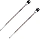 Шланг гнучкий Kroner KRM 1/2"хМ10 ВЗ 80 см нержавіюча сталь 2 шт (CV036716) - зображення 1