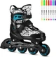 Łyżworolki Nils Extreme Płoza Hokejowa Tinty NH10907 M 35-38 Zielone (5905504101244) - obraz 1