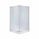 Набір Lidz душова кабіна Wawel SC90x90.SAT.LOW.FR, скло Frost 4 мм + піддон Mazur - зображення 1