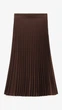 Юбка однотонная женская GENUA G011229-0014 L Коричневый shop (2000999478833) - изображение 1