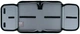Пенал школьный Kite Black&Silver 1 отделение 20.5x14x4 см Черный (K26-622-5) - изображение 6