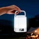 Лампа-ночник с часами HOCO HX15 Smart clock night light (1200mAh, 7h). White - изображение 8