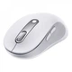 Беспроводная компьютерная мышь Baseus F02 Ergonomic Wireless Mouse (BT 5.3, 800-1600dpi). White - изображение 1