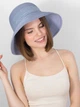 Шляпа женская Vilss Люче LU-070-05 56-59 Голубая (ROZ6501086894) - изображение 3