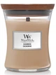 Ароматическая свеча с ароматом айвы, ириса и кедра Woodwick Medium Cashmere 275г - изображение 2