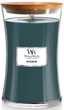 Ароматическая свеча с ароматом белого кардамона и табачных листьев Woodwick Large Antiquarium 609 г - изображение 1