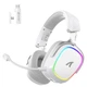 Беспроводные наушники Attack Shark G800 White BT/2.4G - изображение 2