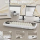 Клавиатура ATTACK SHARK X66 White-Grey Беспроводная Механическая RGB Подсветка С Поддержкой HOT-SWAP - изображение 3