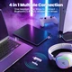 Беспроводные наушники Attack Shark G800 White BT/2.4G - изображение 7