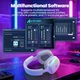 Беспроводные наушники Attack Shark G800 White BT/2.4G - изображение 10