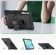Противоударный чехол Capsule Hybrid с вращательной подставкой и ремешком на Samsung Galaxy Tab S10 FE+ Plus (5G SM-X626 / Wi-Fi SM-X620) 13.1" экран - изображение 6