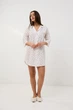 Нічна сорочка жіноча бавовняна BARWA garments 0349 S Біла (2110003491007) - изображение 2