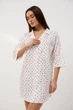 Нічна сорочка жіноча бавовняна BARWA garments 0349 S Біла (2110003491007) - изображение 6