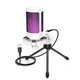 Микрофон Fifine AmpliGame A2W White, Конденсаторный, Кардиоидный, USB подключения, Plug & Play, RGB подсветкой - изображение 1