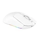 Ігрова безповідна мишка Ajazz AJ139 V2 MC White + Док-станція, сеснсор PAW3311, (2,4\Bluetooth\USB), 12000 DPI 1000 Ггц опитування - зображення 5