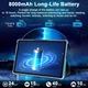 Планшет 10.1" Ziovo Z118 6+16/128 ГБ 8-ядер Android 14 8000 mAh Голубой - изображение 8