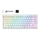 Магнітна клавіатура ATTACK SHARK R82 HE White Contour, Hall Effect, Rapid Trigger, 8000 Гц опитування, RGB підсвічування - зображення 1