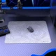 Игровой коврик ATTACK SHARK CM02 eSport White Contour 450×400×4 мм, водостойкий, микрошов, текстурированная поверхность - изображение 2